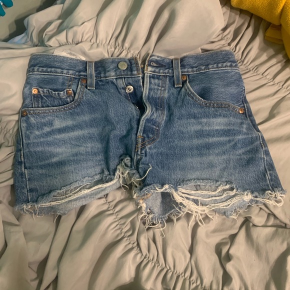 Levi's Pants - Levi’s 501 denim shorts
